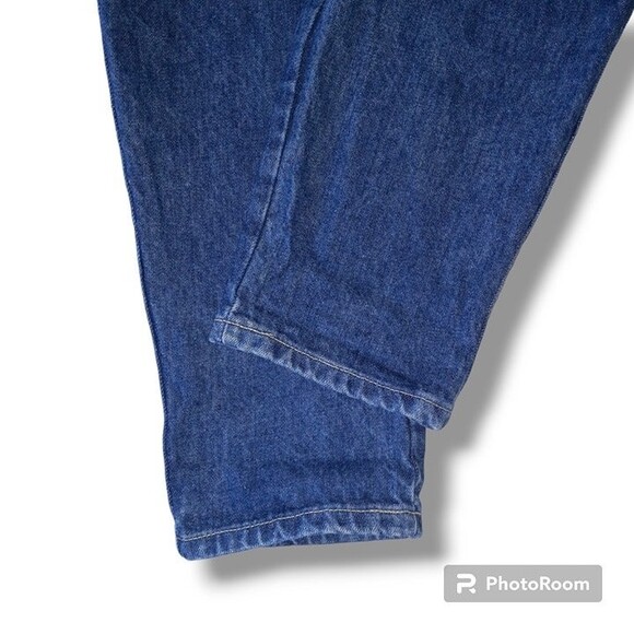 Levi's 573 Brown Tab Jeans-Size 10-Vintage-1987-High Rise-Tapered Leg-USA Made - Picture 6 of 12